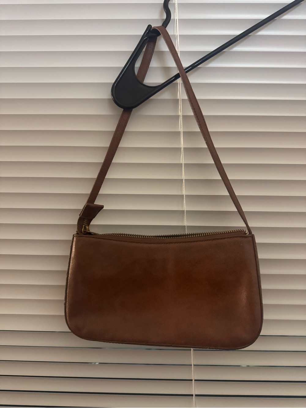 Brandy Melville Brown Leather Shoulder Bag